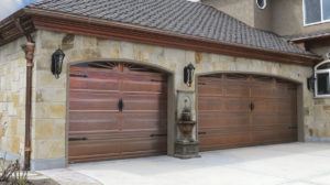 coppy garage door installation on home