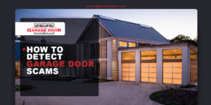 how to detect garage door scams